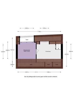Floorplan - Dorpsstraat 67, 3284 AC Zuid-Beijerland